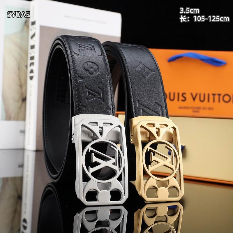 LV belt 35mm(自动扣）X105-125cm 8L111